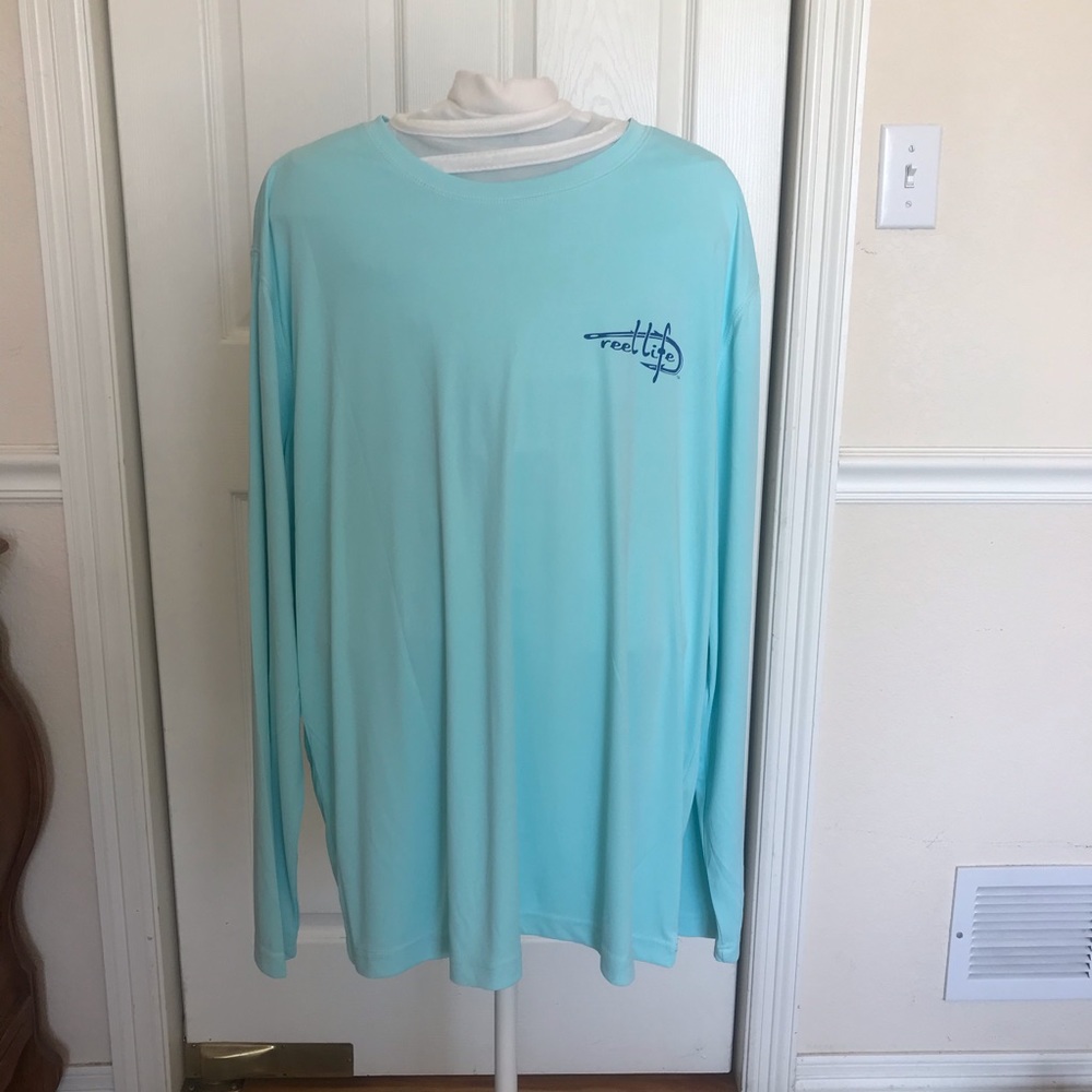 Sun Defender UPF 50+ Long Sleeve "Reel Life" shirt
